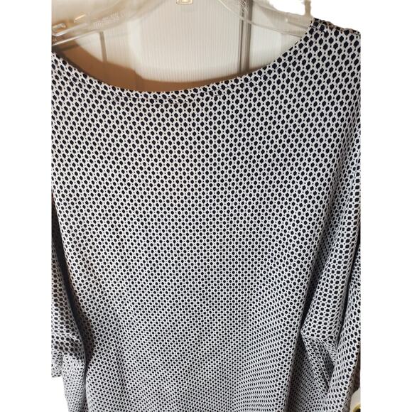 Junarose Shift Dress, Geometric Pattern, XXL - Picture 4 of 6
